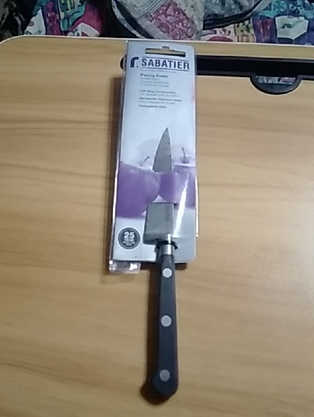 Paring Knife - Black Handle